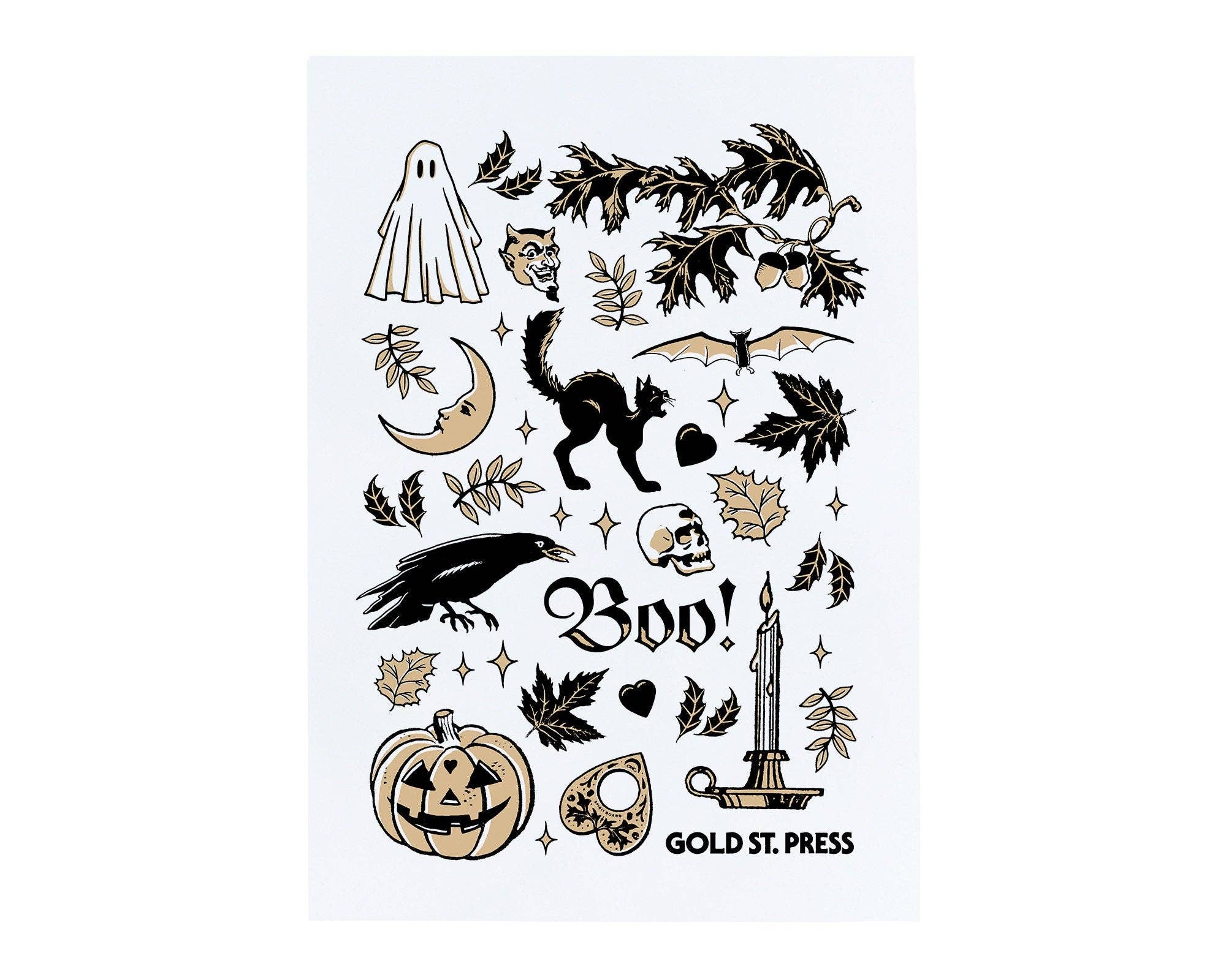 Gold St. Press – Großhandel Kunstdruck – Halloween Flash Kunstdruck0