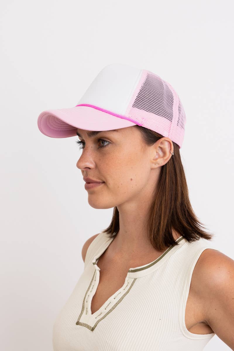 Leto Accessories - Wholesale Trucker Hat - Women's - Classic Mesh Foam Truckers Hat - High Quality12