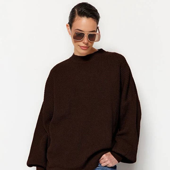 Basic Knit Sweater for wholesale by WOVCOR