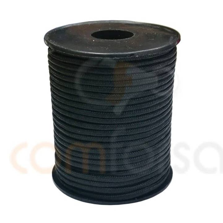 COM FORSA SL - Wholesale Craft supplies - Paracord 3 mm Black0