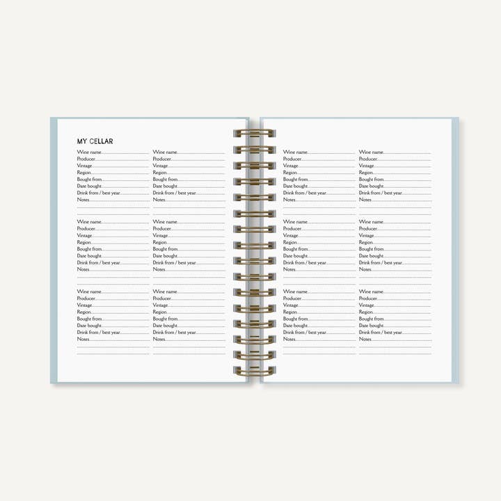 Sovende Bjorn - Wholesale Journal/Diary - Wine Journal - A5 Hardback Journal11