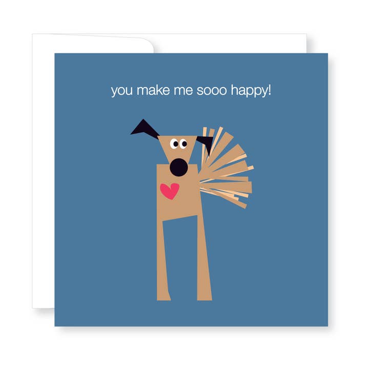 love - wagging doggie for wholesale by GreatArrow Graphics