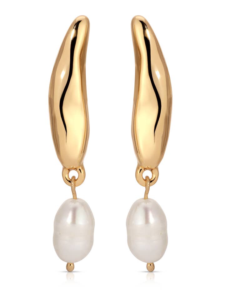 Flytande Luxe Pärlörhängen för wholesale av Ettika