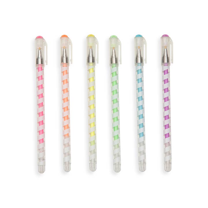 OOLY - Wholesale Pen - Totally Taffy Scented Colored Gel Pens - Set of 63