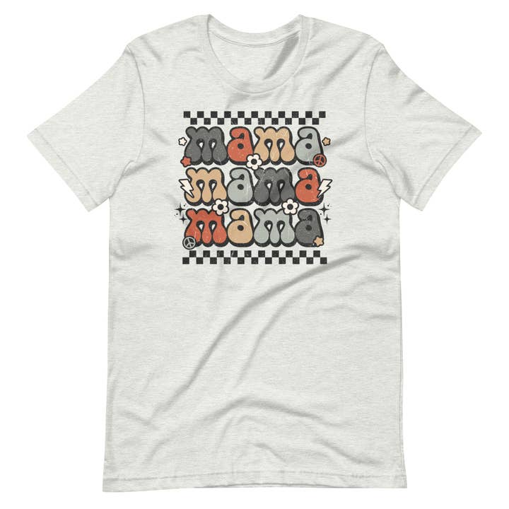 Mama Retro Tee for wholesale by Whiskey & Vine
