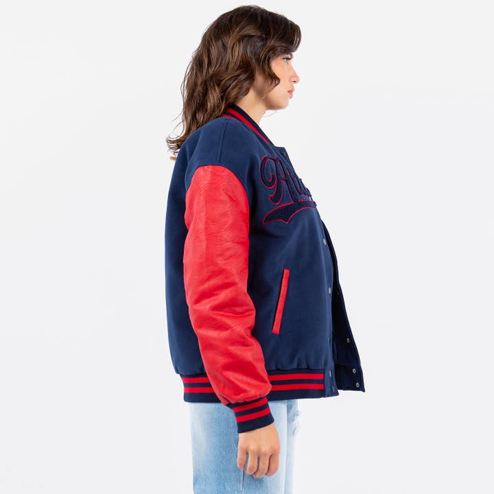 American Bazi - Wholesale Varsity/Baseball Jacket - Women's - ATLANTA VARSITY JACKETS-RJK9411ATL1