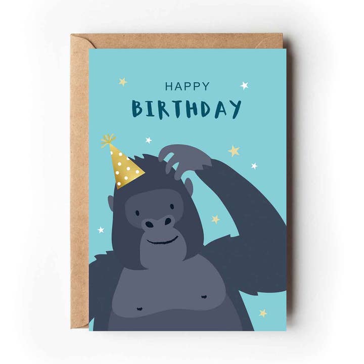Klara Hawkins – wholesale Birthday card – Birthday Gorilla0