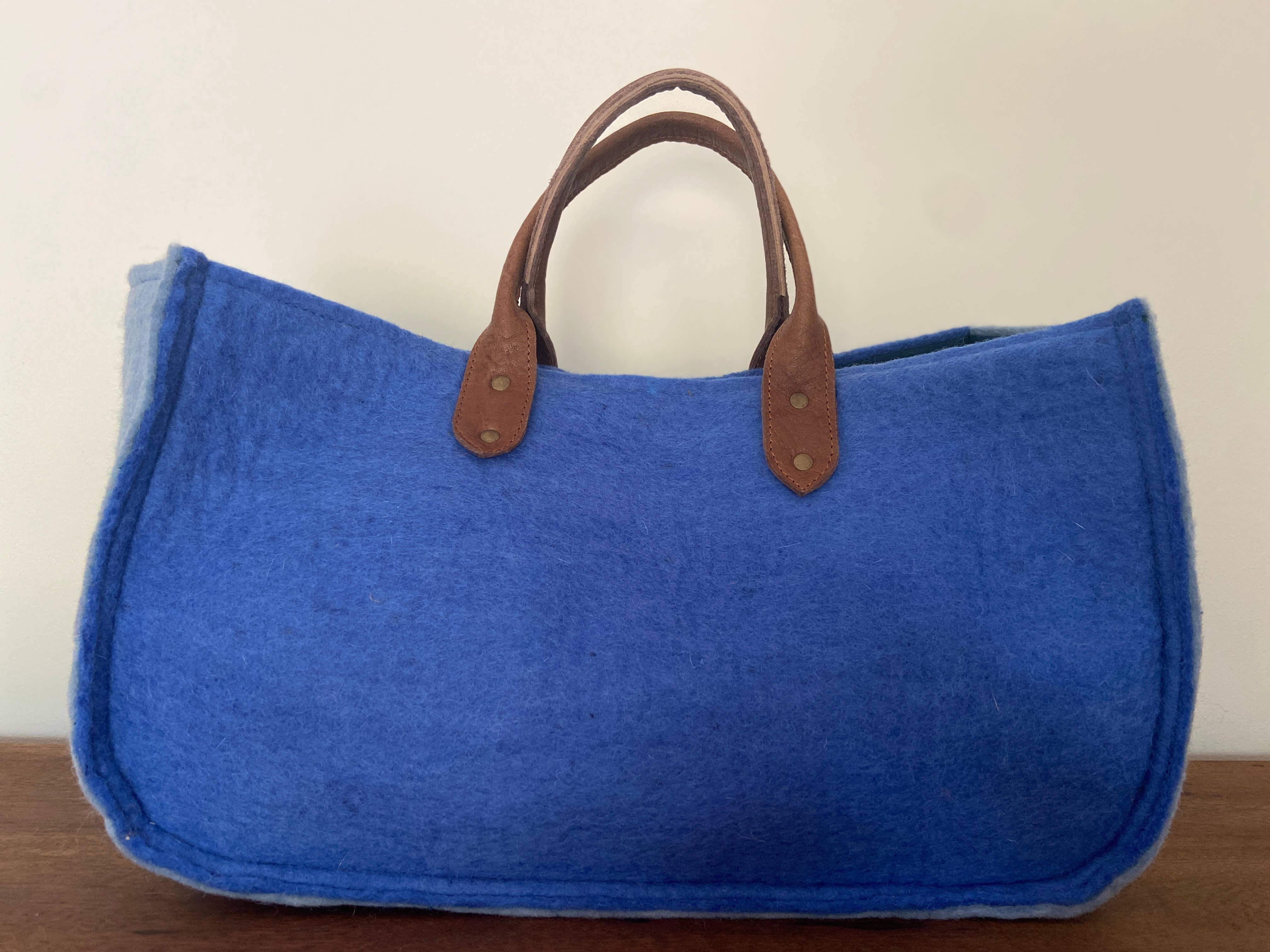 Fibres of Life - Wool & Felt - Wholesale Tote Bag - Women's - The Grab-&-Go Carry All | Felt Wool Tote Bag | Soft Yarn Bag50