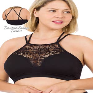Purchase Wholesale high neck bralette. Free Returns & Net 60 Terms on Faire