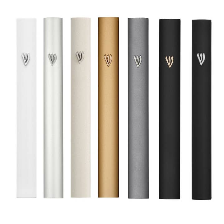 A&S Mezuzot - Wholesale Decorative Tabletop Object - Aluminum Mezuzah Case