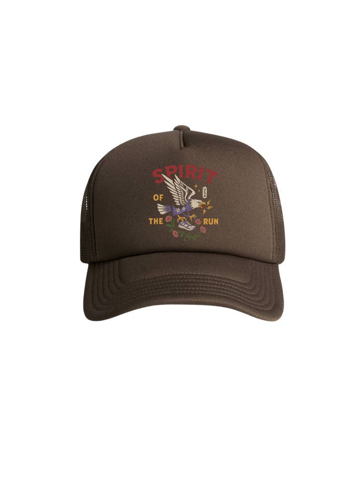 Spirit Of The Run Trucker Hat for wholesale by Sarah Marie Running Co