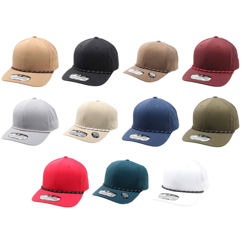 DOBBI – Engroshandel Trucker hat - Unisex – CAMBRIDGE HYBRID REB PERFORERET12