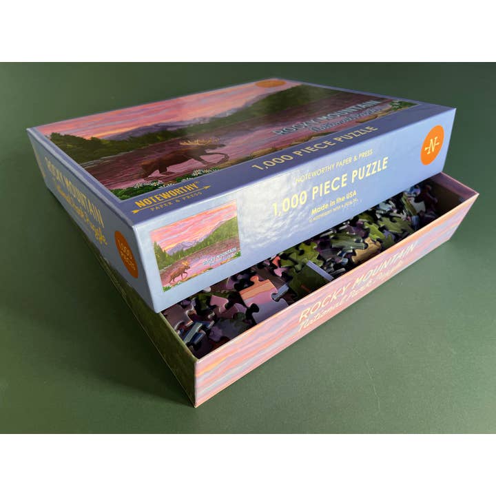 Noteworthy Paper & Press - Vendita all'ingrosso Puzzle - Adulti - Puzzle del Parco Nazionale di Rocky Mountain3