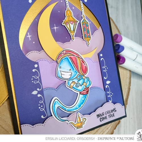 Impronte D'Autore - Wholesale Rubber/Decorative Stamp - Aladdin ITA transparent polymer stamps 2