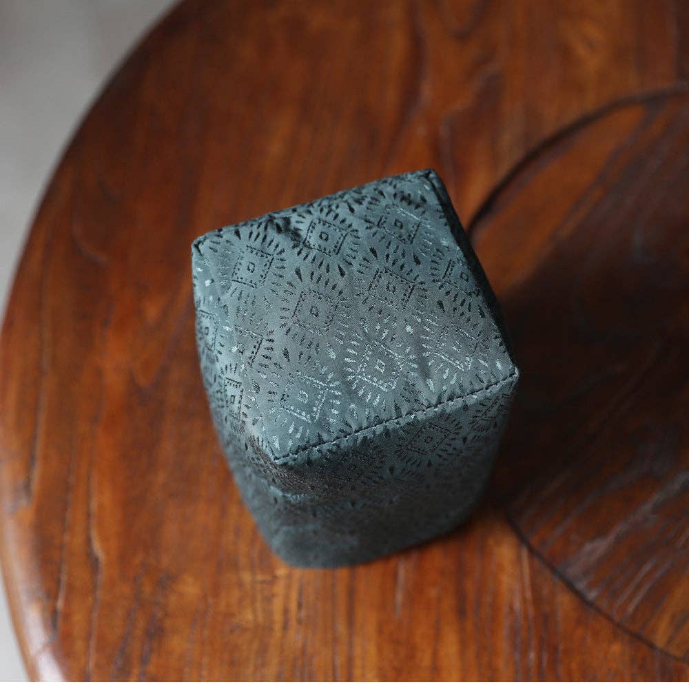 Gohobi （We cover U.S. import duties） – wholesale Förvaringspåse – Gohobi Grön Vävd Brokad Tekärlsförvaring Resväska Shifuku14