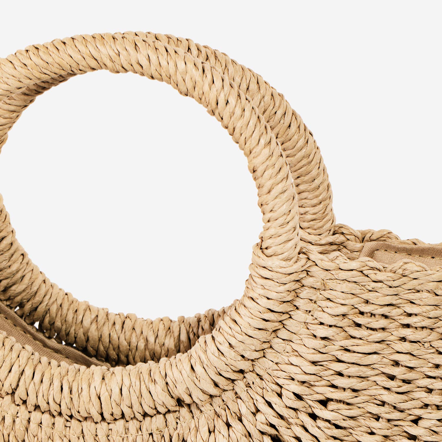 Collections by Fame Accessories - Vendita all'ingrosso Borsa tote - Donna - Borsa tote Half Moon in paglia6