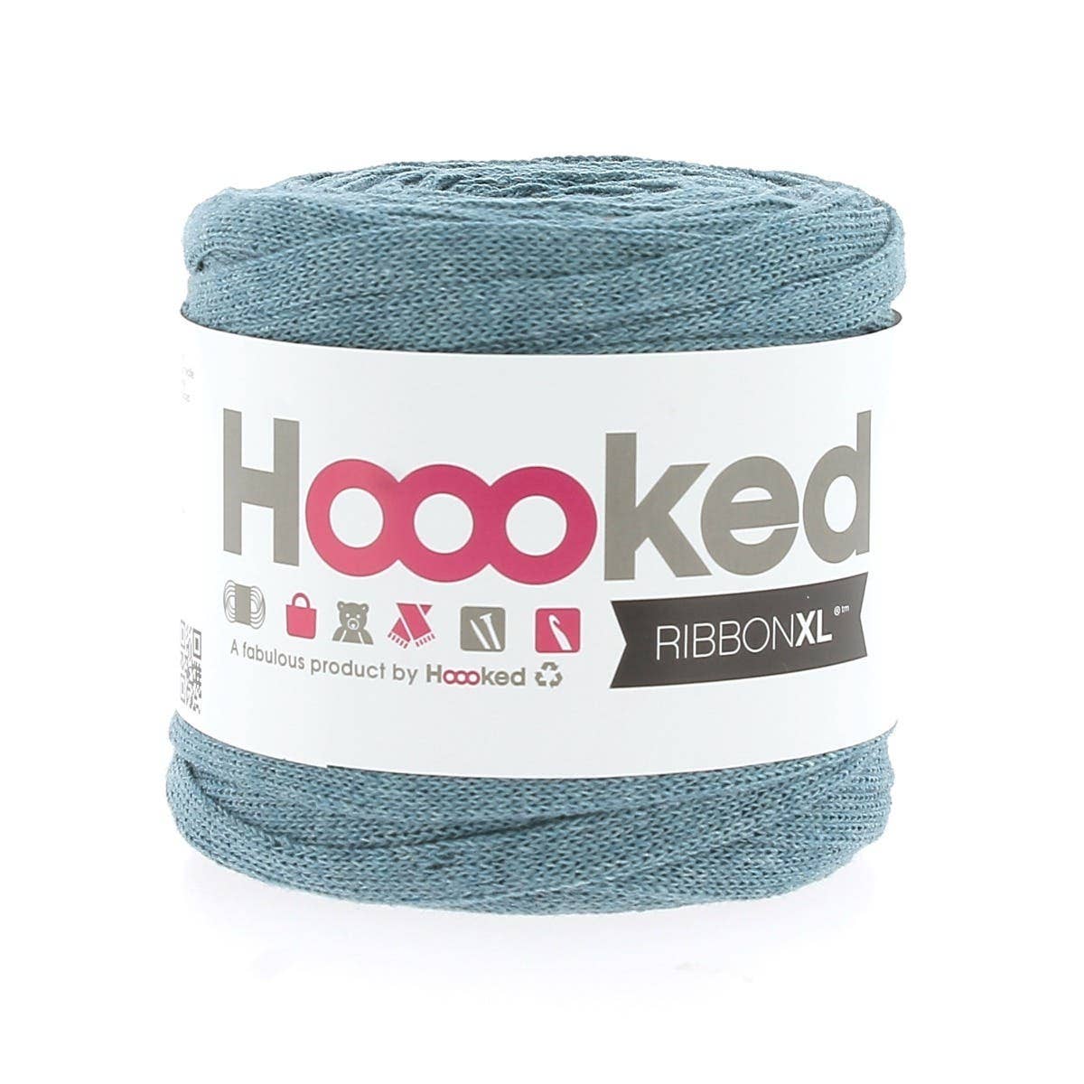 Hoooked Yarns - Vendita all'ingrosso Lana - Filo di tessuto riciclato Ribbon XL 125 g51