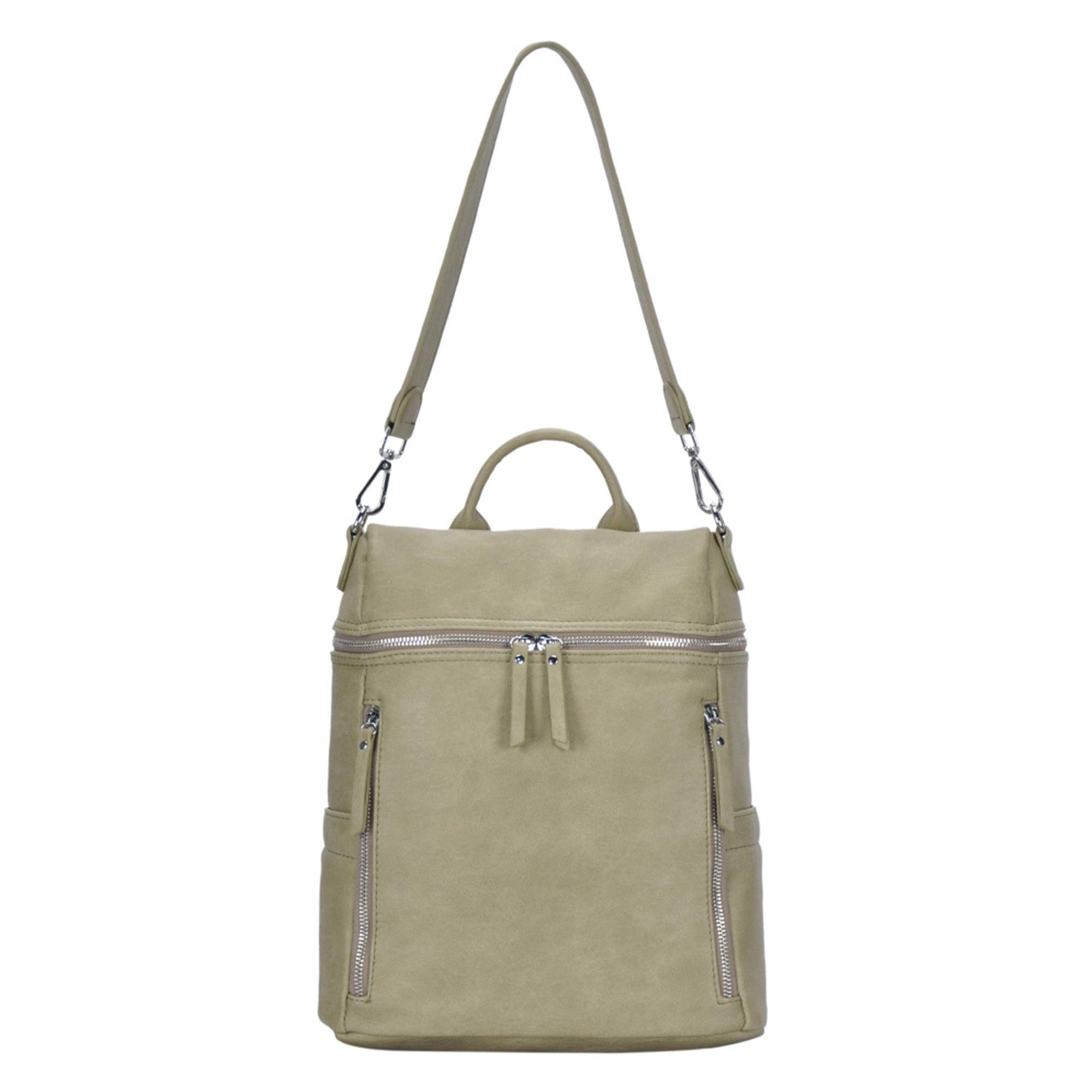 MMS Brands - Wholesale Backpack - Women's - Sienna Utilitarian Shoulder Backpack Purse49