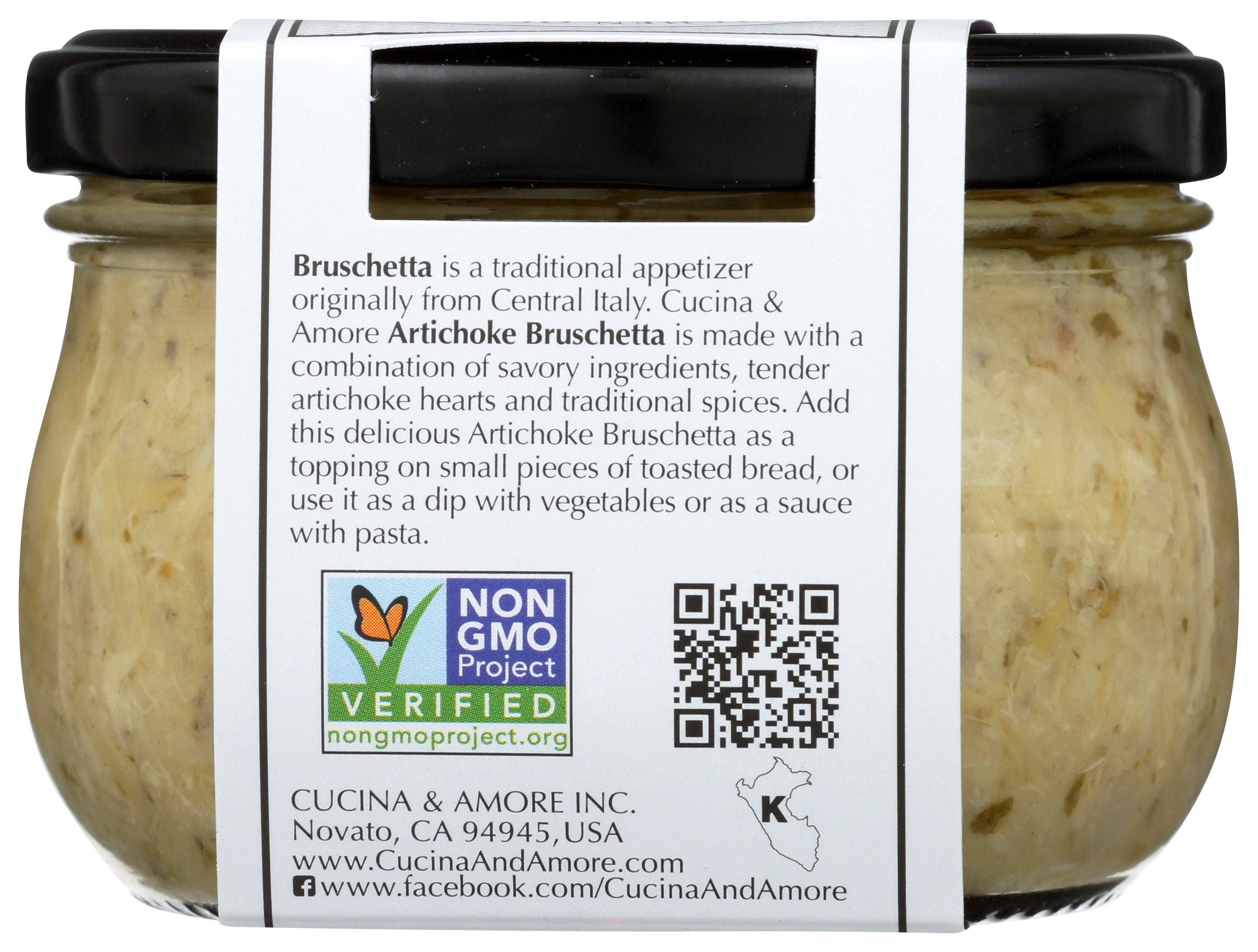 Everyday Supply Co - Wholesale Pesto - CUCINA & AMORE BRUSCHETTA ARTICHOKE - Case of 61