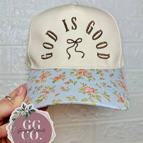Gospel Gear Co - Wholesale Baseball Cap - Unisex - Elegant Bow Embroidered Hat2