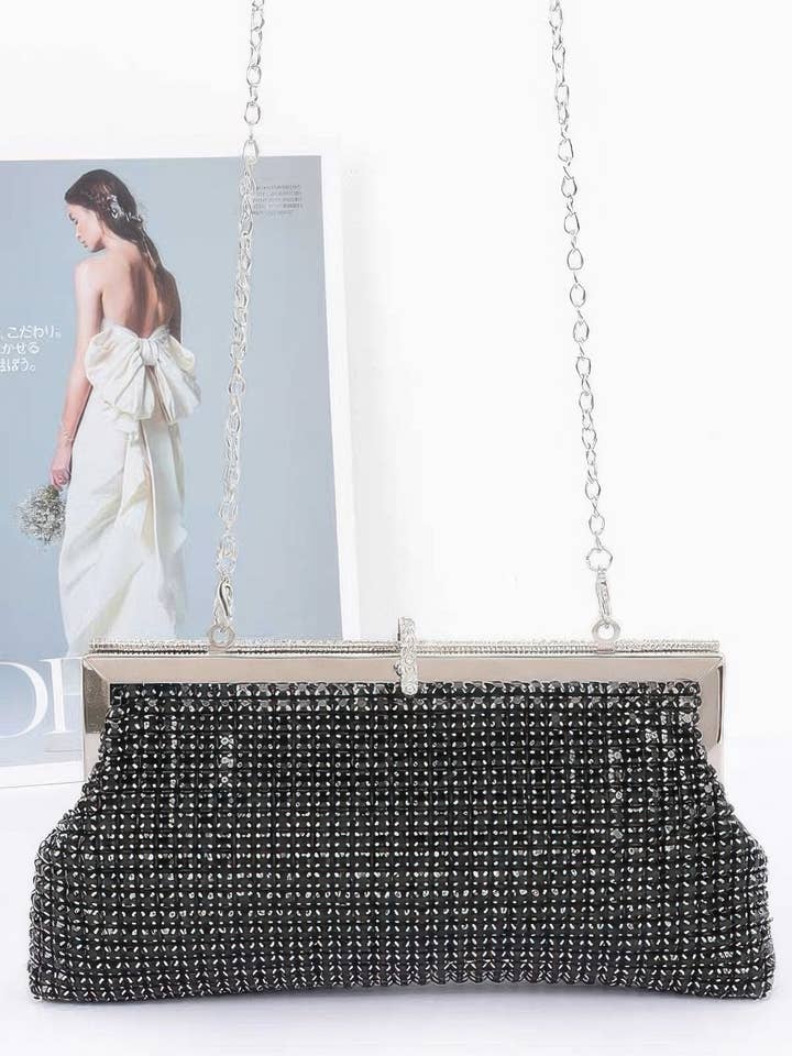 Rhinestone Party Clutch for wholesale by CC Wholesale Clothing