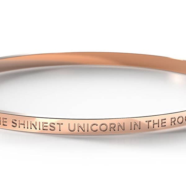 Be. Bangles - Wholesale Bangle Bracelet - Be The Shiniest Unicorn In The Room - - Kids/Teens Bangle
