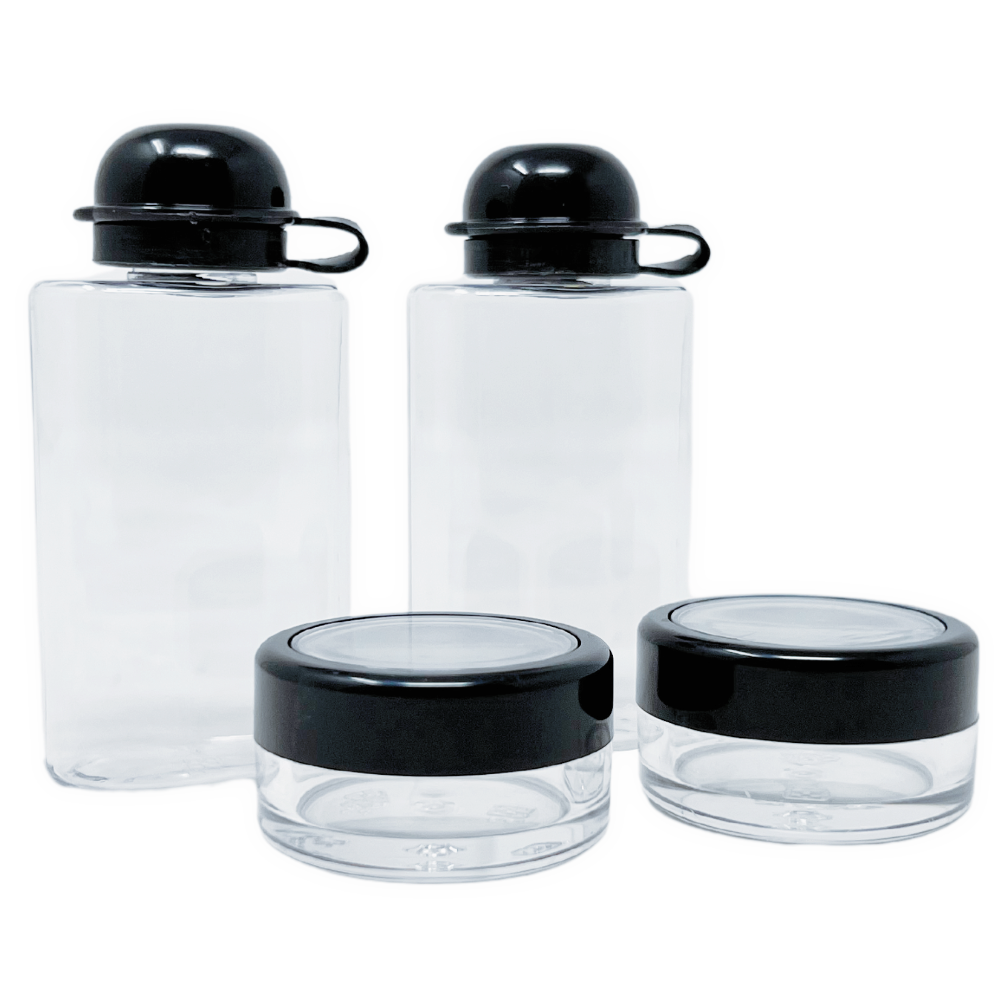 Rucci Professional - Wholesale Travel Set - D100 Travel Set Travel Utility Set -4 Piece Travel Container1