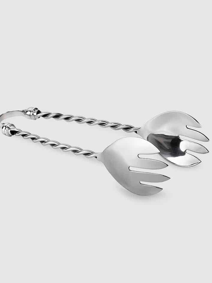 Paloma Serving Tongs w/ Braided Wire for wholesale by Mary Jurek Design Inc