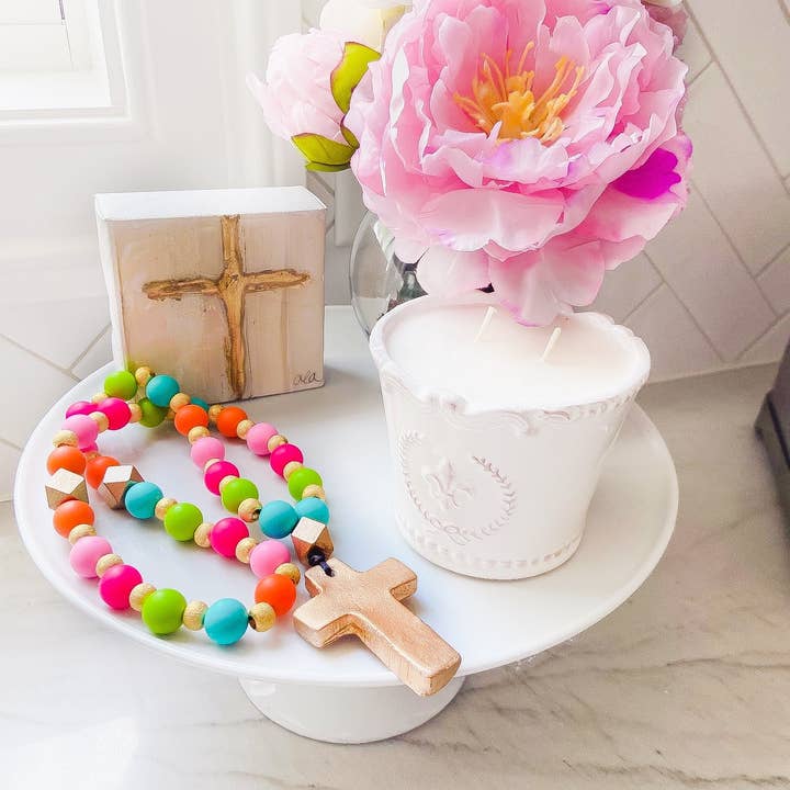 Lanyard Lovebirds – Großhandel Gebetskette für den Hals – Gebetsperlen — längere Version4