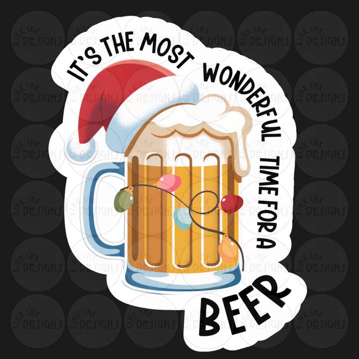 È il momento più bello per una birra Adesivo/Calamita per la vendita all'ingrosso da parte di kink Ink Designs