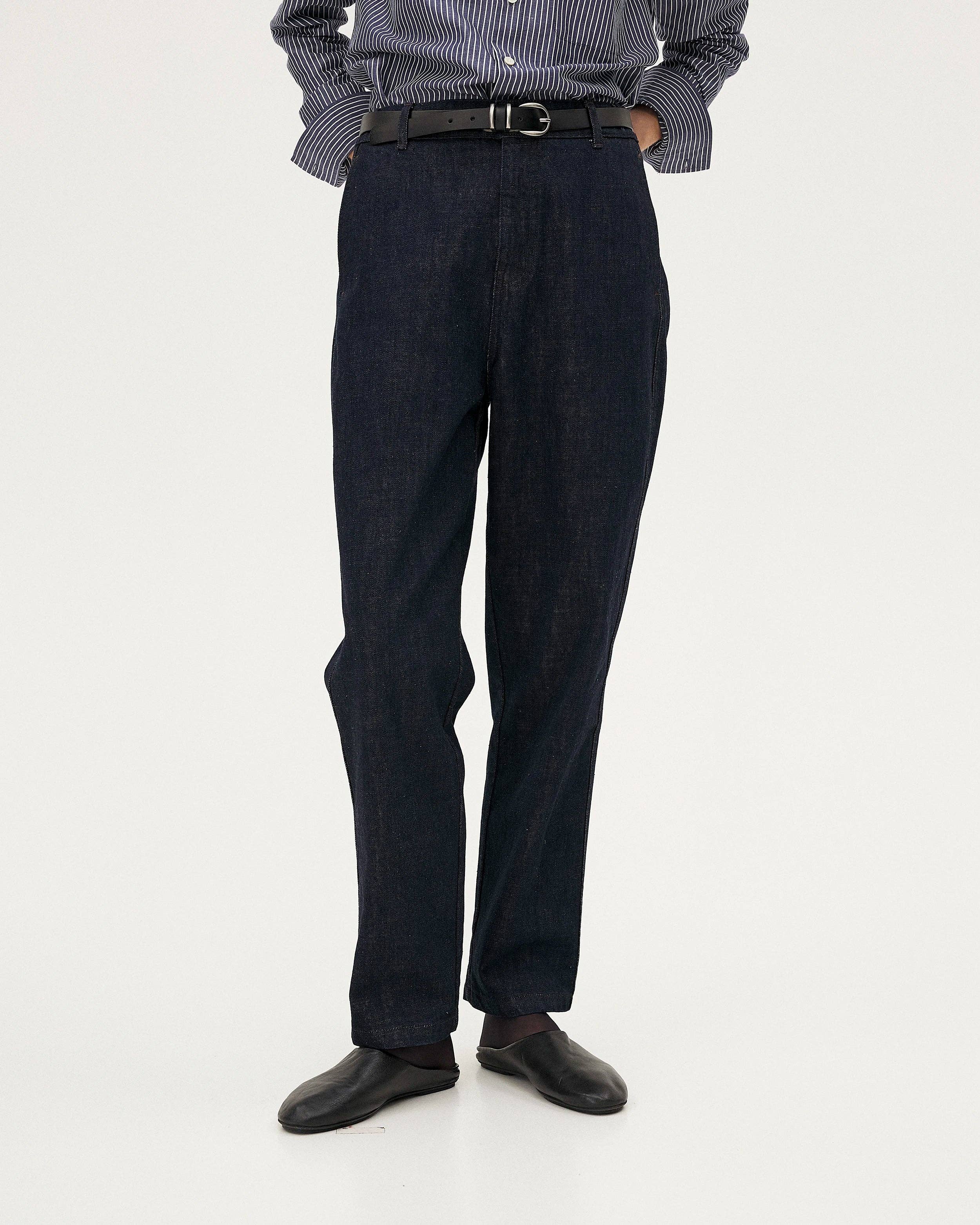 NOYOCO - Vente Jean – femme - Jean unisexe Calder Indigo8