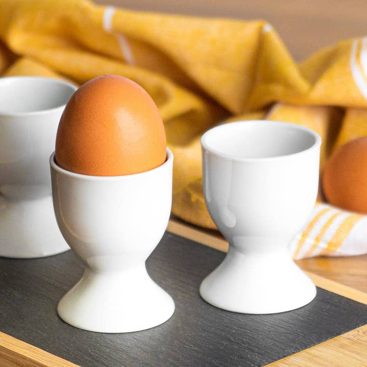 Rinkit Ltd - Wholesale Egg Cup/Holder - Argon Tableware White Egg Cup