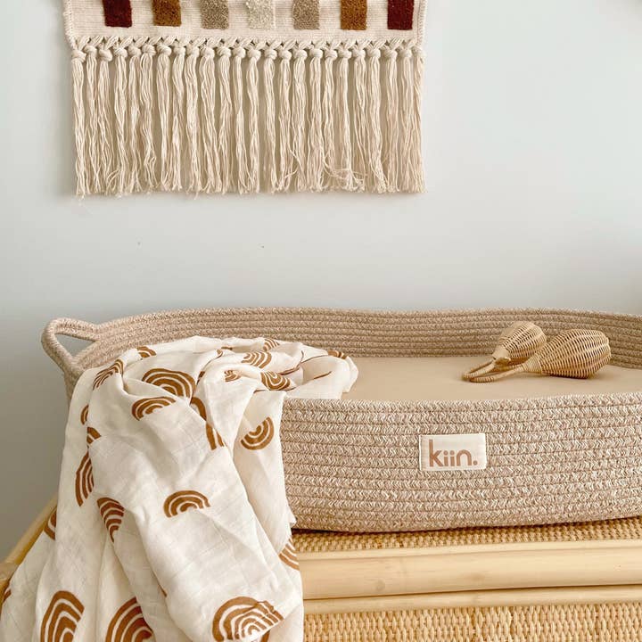 Kiin Baby - Wholesale Changing basket – Baby - Cotton Rope Change Basket8