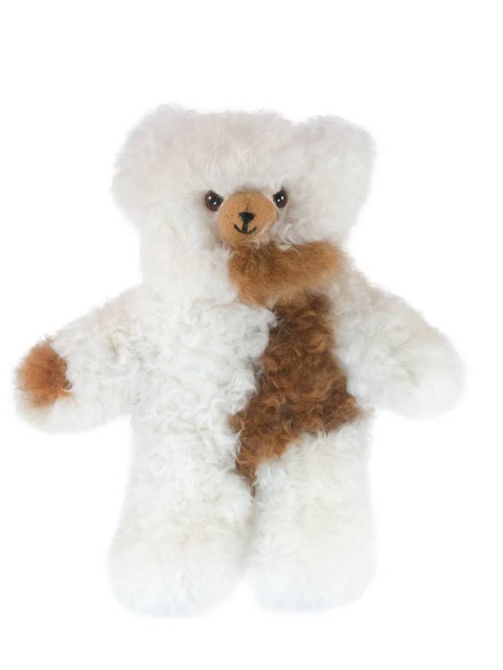 Kuscheliger Erbstück 11" Alpaka-Bär für den Großhandel von Lanart Alpaca