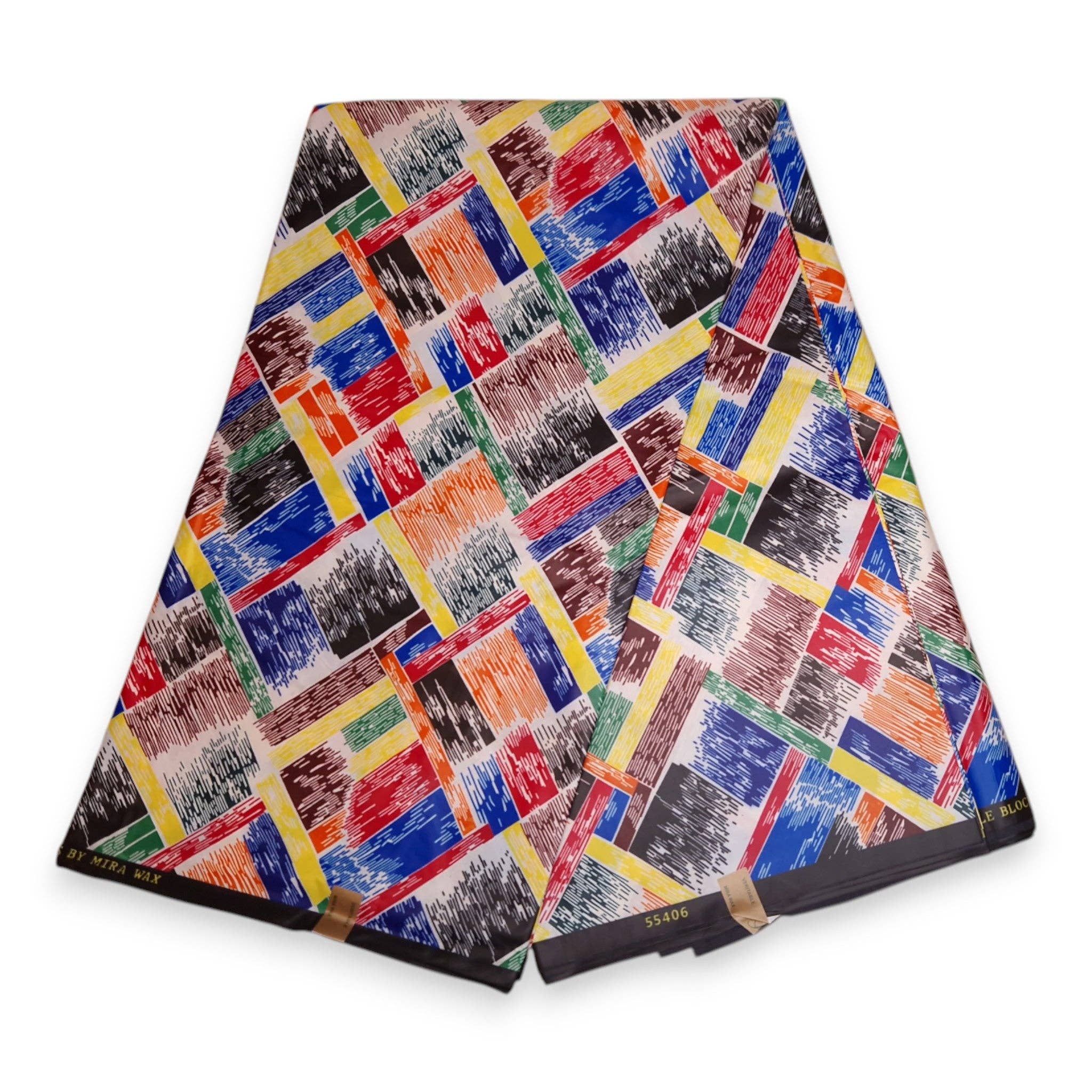 AfricanFabs - Wholesale Craft Supplies - 6 Yards - African print fabric - Multicolor PO-5010 - Poly0