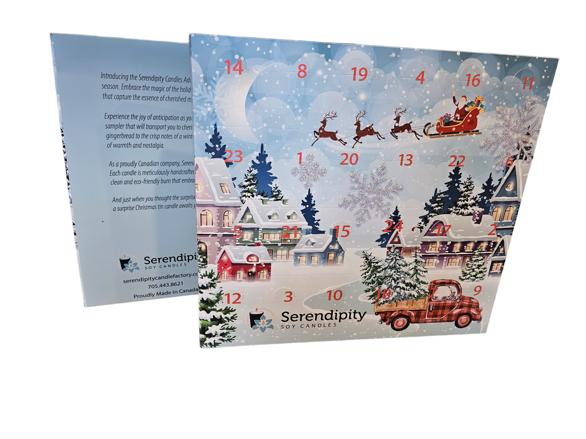 Serendipity Soy Candles - Wholesale Advent Calendar - Advent Candle Calendar - 20255