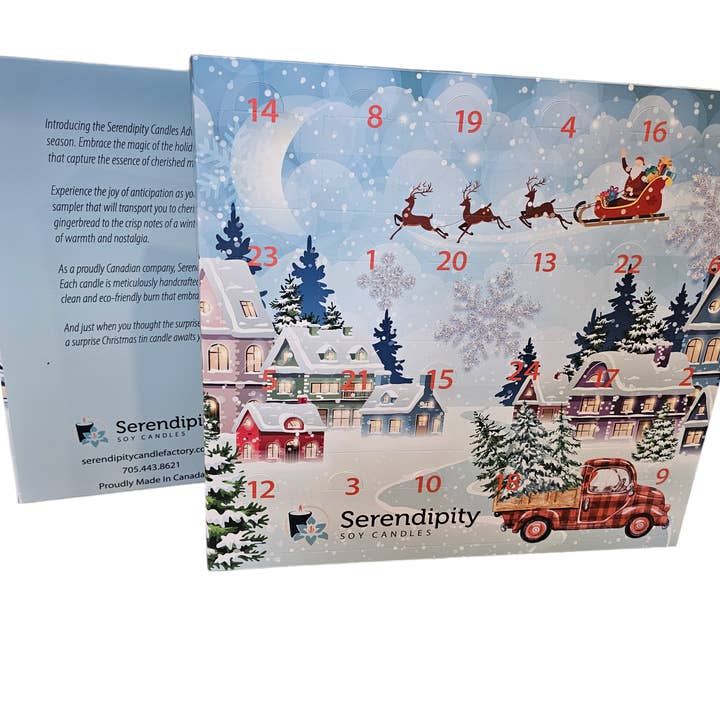 Serendipity Soy Candles - Wholesale Advent Calendar - Advent Candle Calendar - 20255