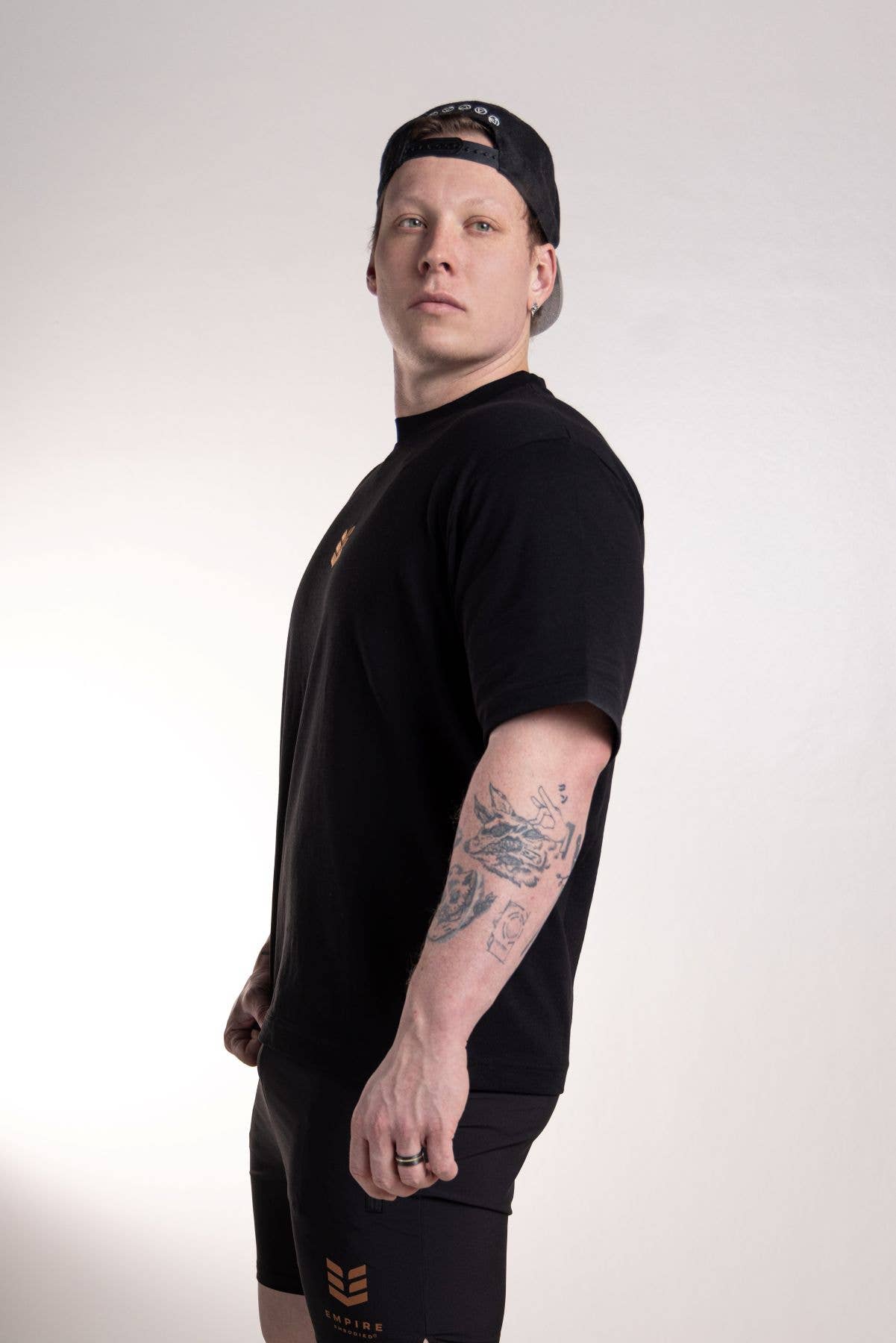 Empire Embodied - Wholesale T-shirt – men's - Oversize Unisex T-Shirt – Organic Cotton, Embroidered Logo 250GSM1