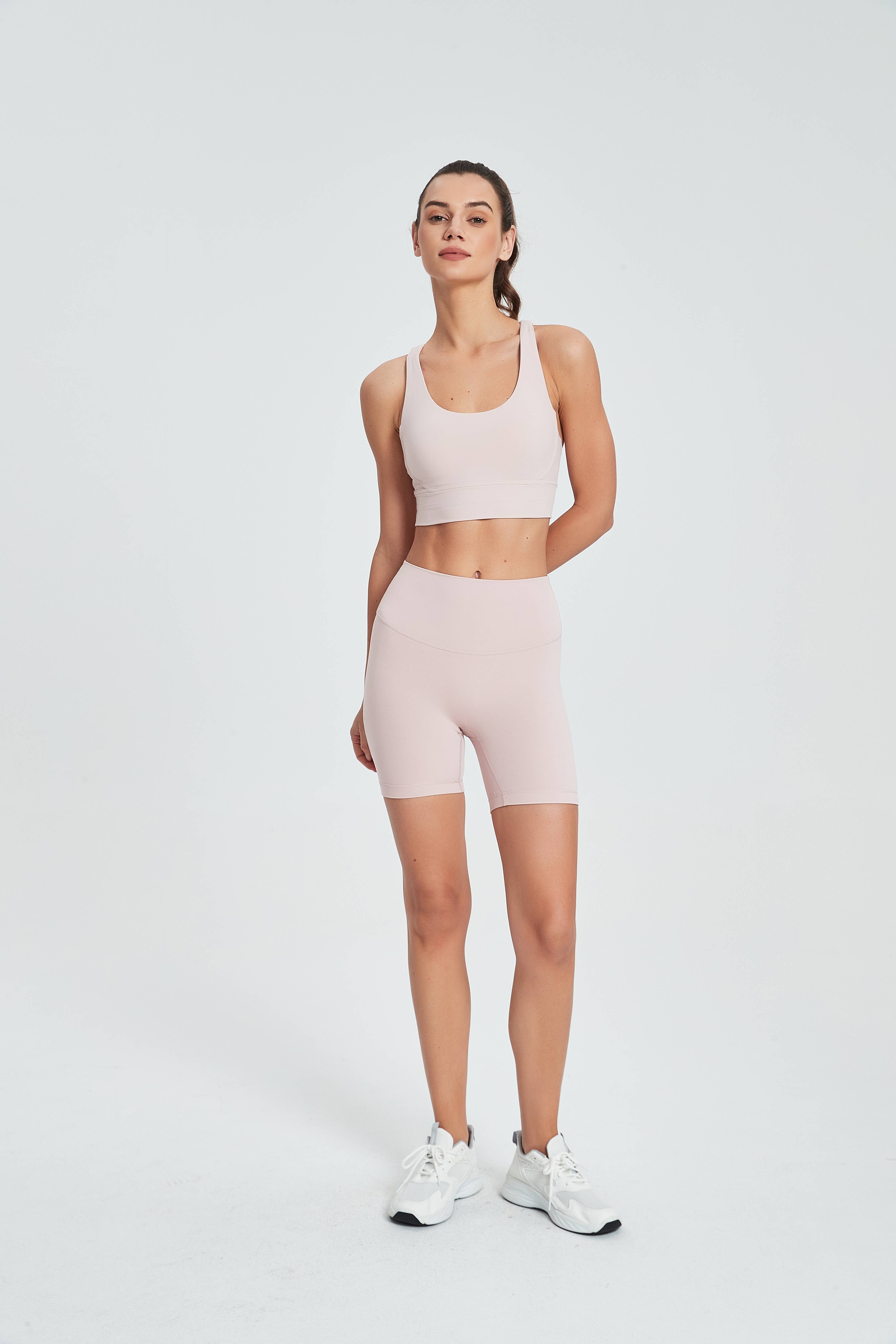91thelabel - Wholesale Athletic Shorts - Women's - Luna High Waist Mid-Thigh Biker Short45