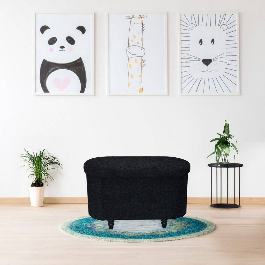 Aria Home – wholesale Ottoman – Esme Ottoman With Boucle Storage Bench15