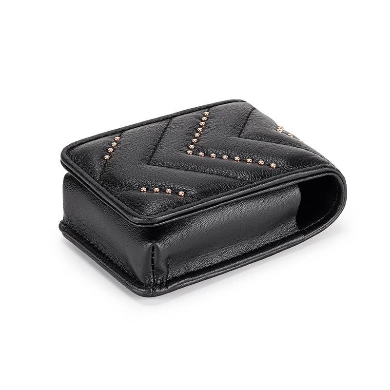 wandf - Vente Trousses de maquillage/cosmétique - Étui à maquillage en cuir avec miroir1