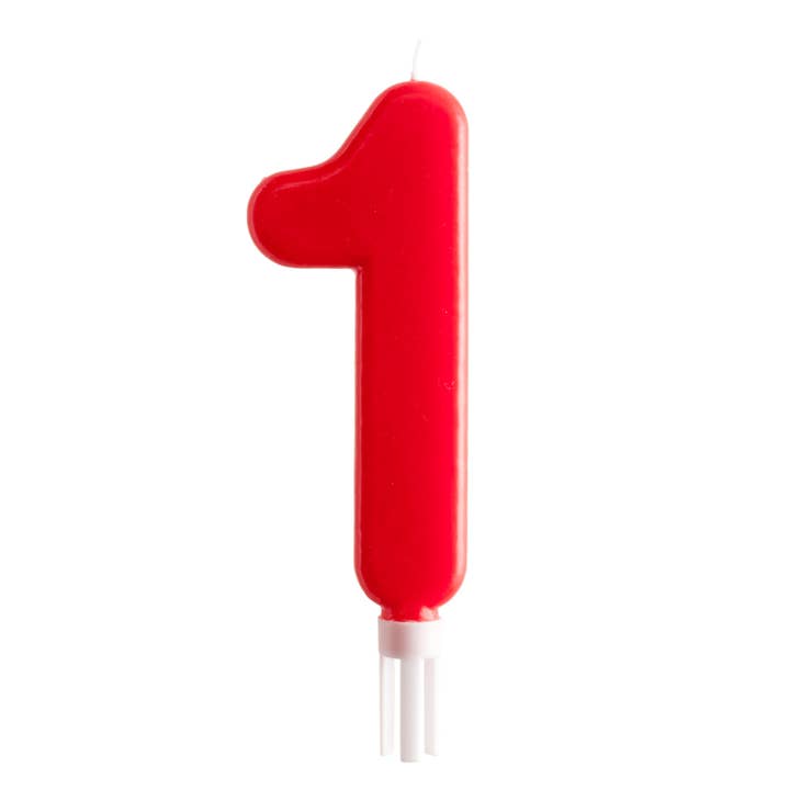 red Giant birthday candle for cakes, 15 cm for wholesale on Faire4