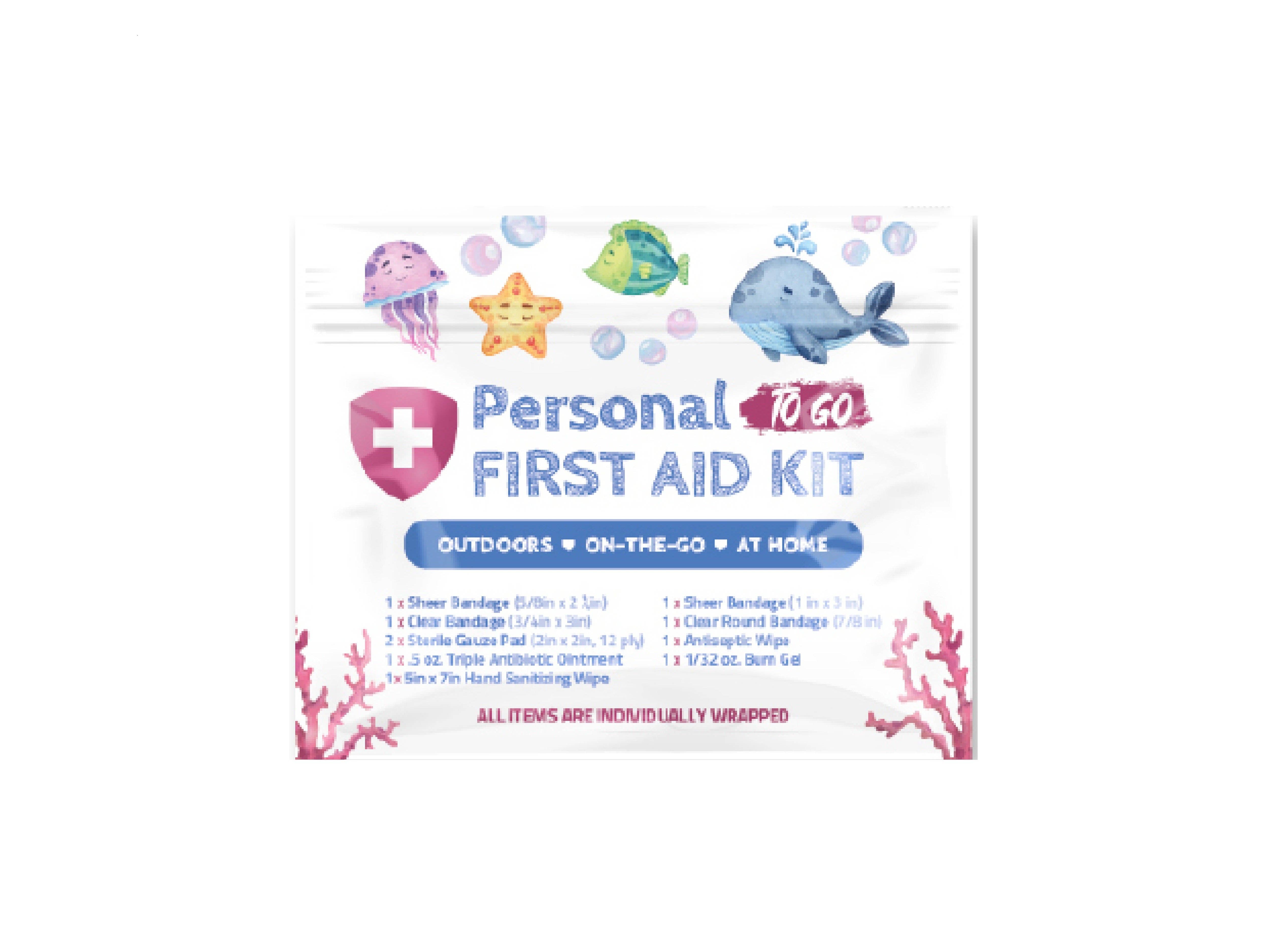 Kit U Safe - Wholesale First aid kit - Single Mini First Aid Pack10