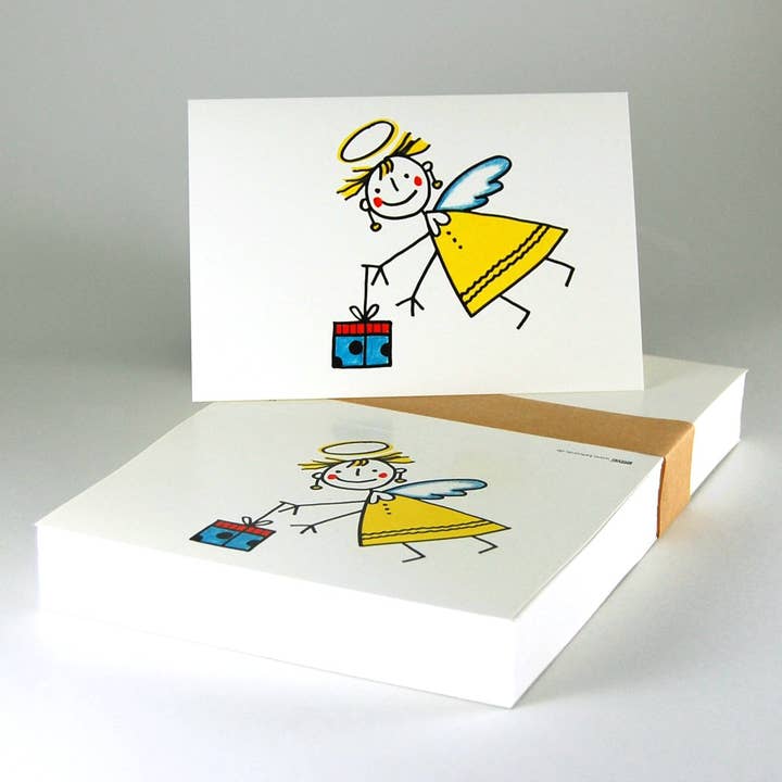 100 roliga julkort utan kuvert: Christ Child för wholesale av Kettcards