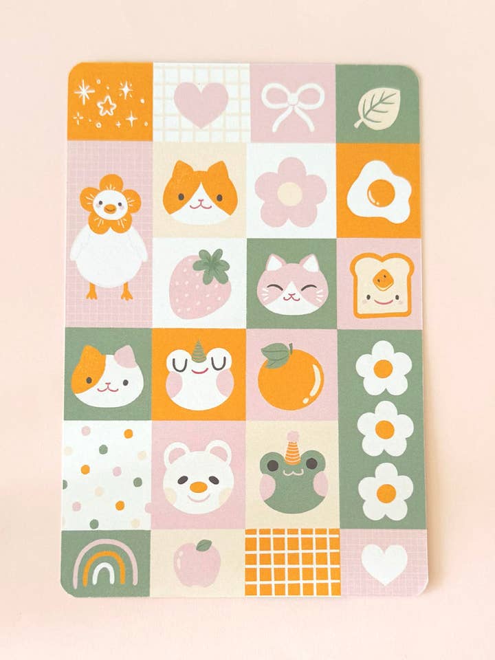 Impresión de Postal a Doble Cara | Sueños de Mandarina para venta al por mayor de Jessthechen