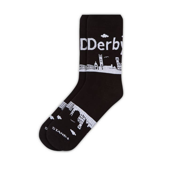 Chaussette Derby Skyline pour la vente par Stand4 Socks