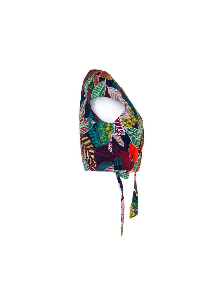 Amooti Store - Wholesale Blouse - Women's - Wrap Blouse Nakasesi - short sleeves3