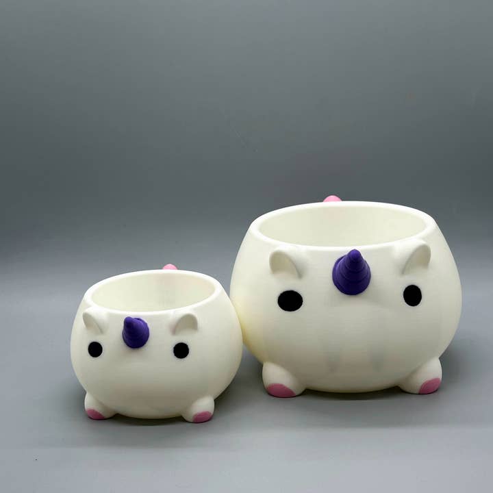 3DHotShop - Wholesale Plant pot - Unicorn Planter2