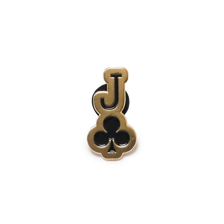 Boston Scally The Jack of Clubs Pin for wholesale by Boston Scally
