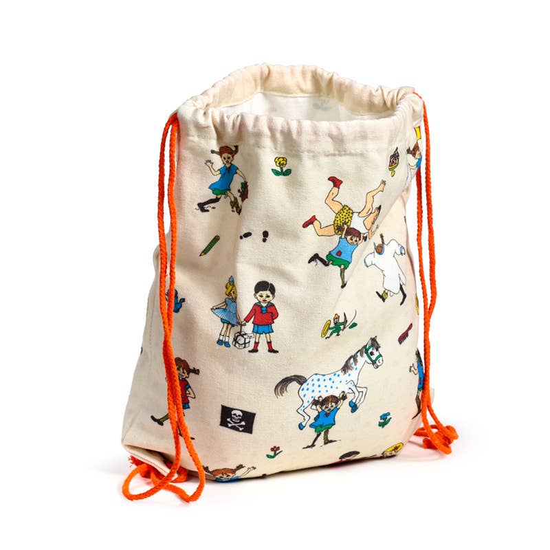 Puckator Ltd - Wholesale Backpack - Kids - Pippi Longstocking Canvas Drawstring Bag4